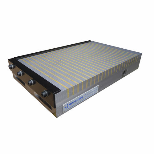 Piano magnetico a magneti permanenti - 10.03 - Braillon Magnetics - con barra seno / per fresatura / per foratura