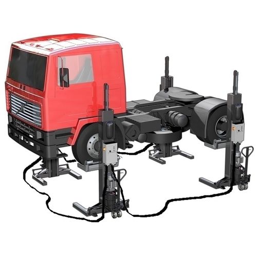 Elevatore a colonna elettroidraulico - TL55S - TyreON BV - per camion / per bus / 400 V