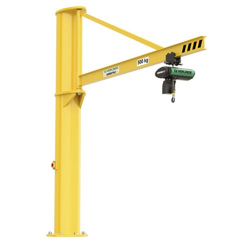 Gru a bandiera a colonna - VFT - Hoist UK - rotativa / tirantata / ad altezza regolabile
