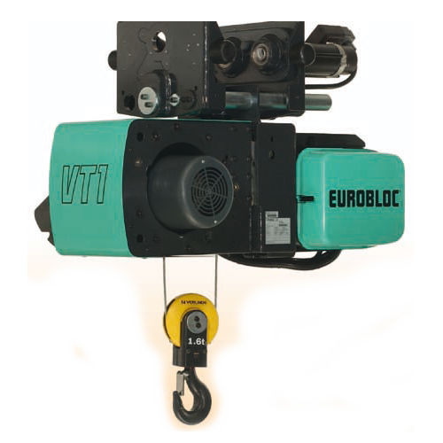 Paranco a cavo elettrico - EUROBLOC VT series - Hoist UK - 2 velocità / per uso prolungato