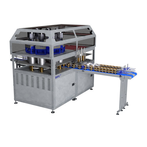 Sigillatrice per barattoli di latta automatica - VGS MASTER XL - Sapli Cans Technology - biposto / con sistema di iniezione di gas / sottovuoto