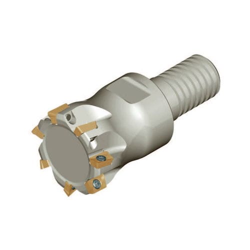 Utensile di fresatura a codolo - HMSU90 XP06 series - Heikenei - a inserti multitaglienti / per scanalare / modulare