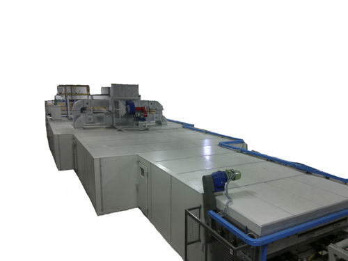 Forno a tunnel - sta technology srl - a nastro trasportatore / per essiccazione / termico