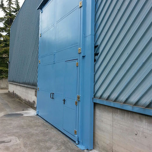 Porta scorrevole - sta technology srl - in metallo / in legno / vetrata