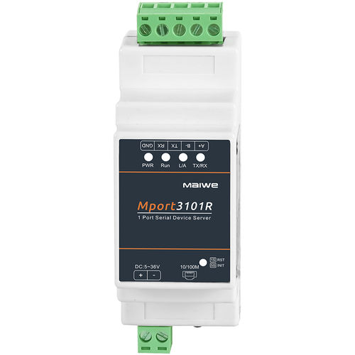 Server di rete - Mport3101R - Wuhan Maiwe Communication Co., Ltd - web / su guida DIN / industriale