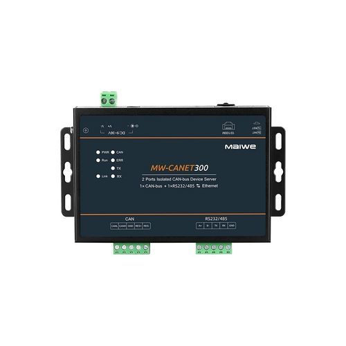 Convertitore di segnale - MW-CANET300 - Wuhan Maiwe Communication Co., Ltd - Ethernet / bus CAN a Ethernet / bus CAN a RS-232