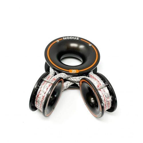 Puleggia girevole - Mickey-Ring® 3D - Nodus Factory Industry - per cavo / in alluminio / regolabile