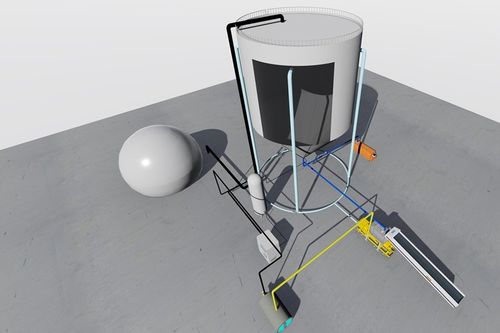 Serbatoio di miscelazione - Suzhou JONO Environmental Technology Co., LTD - di fermentazione / per rifiuti organici / di materiale secco