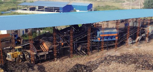 Stazione di trattamento dei rifiuti mista - Wuxue - Suzhou JONO Environmental Technology Co., LTD - con trituratore