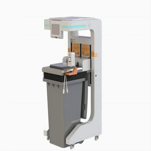 Contenitore per rifiuti in cartone - Model K - Suzhou JONO Environmental Technology Co., LTD - intelligente / per scarti industriali / per rifiuti organici