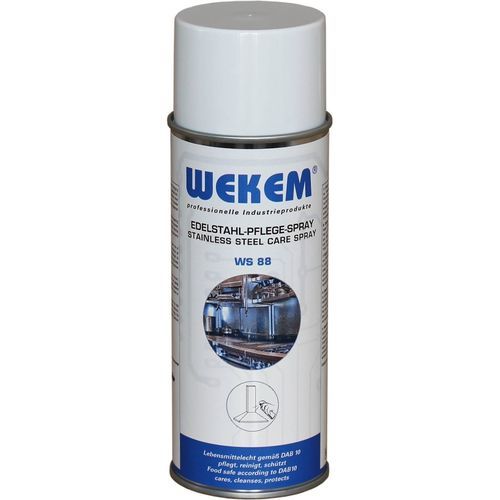 Spray di pulizia - WS 88-400 - Wekem - di protezione / per acciaio inossidabile