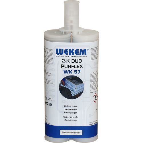 Colla-mastice poliuretano - WK 57-400 - Wekem - bicomponente / per industria dell'alluminio / per legno