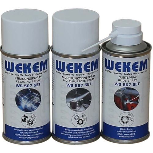 Spray di pulizia - WS 567S - Wekem - lubrificante / di protezione anti-corrosione