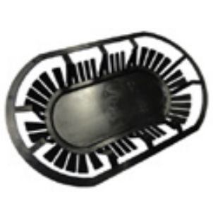 Tappo forato - CL01 - Poliamid Plastics - ovale / non filettato / in polipropilene