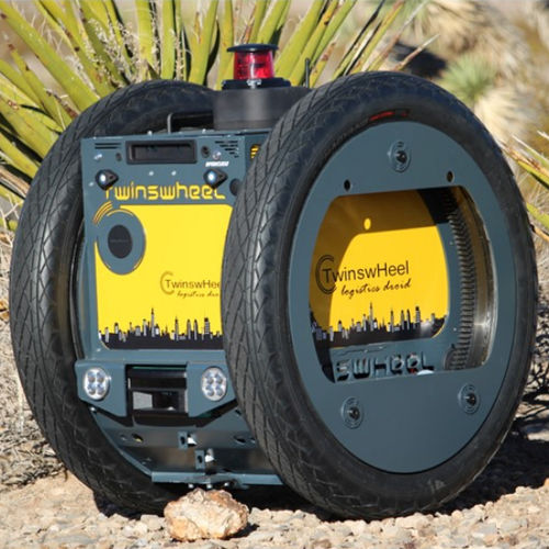 Robot di consegna per cibo - TH03 - Twinswheel - per centro commerciale / per zone pedonali / su ruote