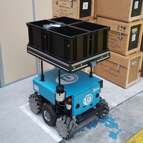 Robot di consegna per pacchi - TH04 - Twinswheel - per utilizzo in interni / per zone pedonali / su ruote