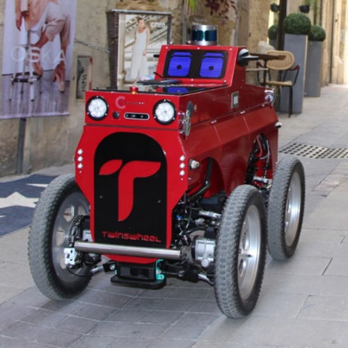 Robot di consegna per pacchi - TH05 - Twinswheel - per centro commerciale / per zone pedonali / su ruote