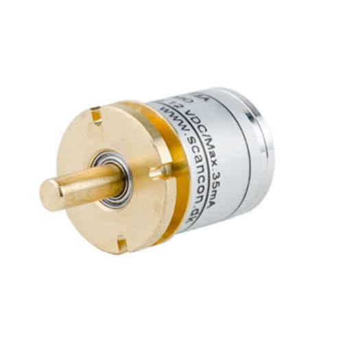 Encoder rotativo incrementale - SCA18 - Scancon - ad albero pieno / IP65 / in miniatura