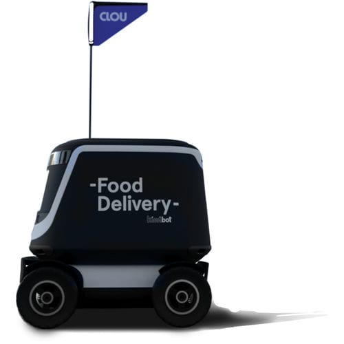 Robot di consegna per cibo - Kiwibot CLOU Pro - Kiwibot - per ristorante / per zone pedonali / autonomo