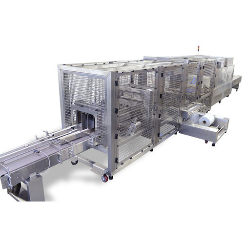 Fardellatrice automatica - Polypack Europe - per bottiglie / di vassoi / in continuo