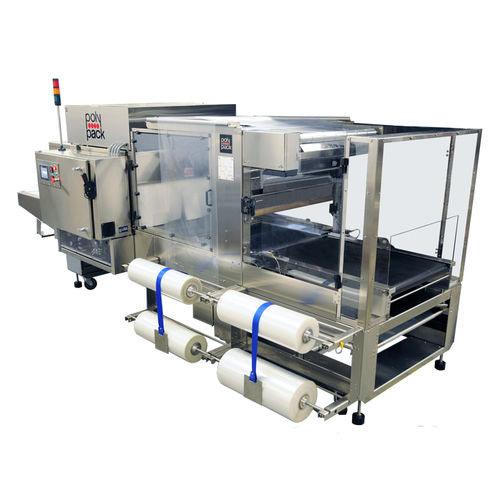 Fardellatrice automatica - IL - Polypack Europe - per vaschette / per cartone / di vassoi