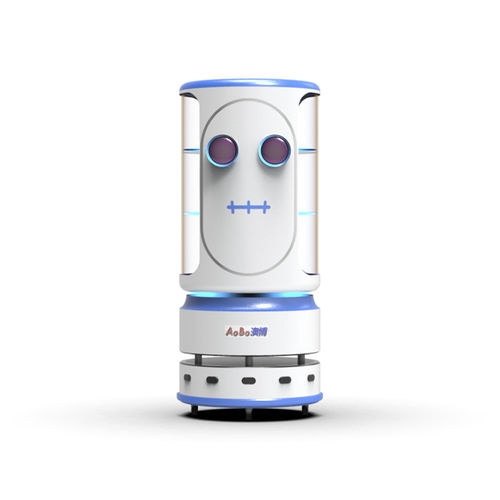 Robot di consegna per cibo - Paopao - GuangZhou AoBo - per ristorante / per hotel / per zone pedonali