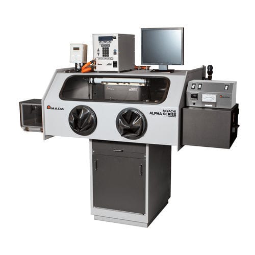 Glove box in acciaio inossidabile - Alpha  - AMADA WELD TECH Inc. - per saldatura laser / in acciaio inossidabile