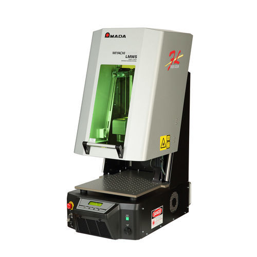 Stazione di marcatura laser - WL-P100A  - AMADA WELD TECH Inc. - per metallo / per materie plastiche / da banco