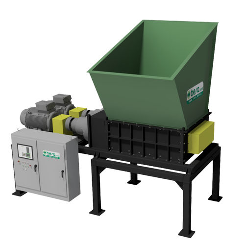 Trituratore a 4 alberi - BESA Equipment - di pneumatici / di metallo / carta