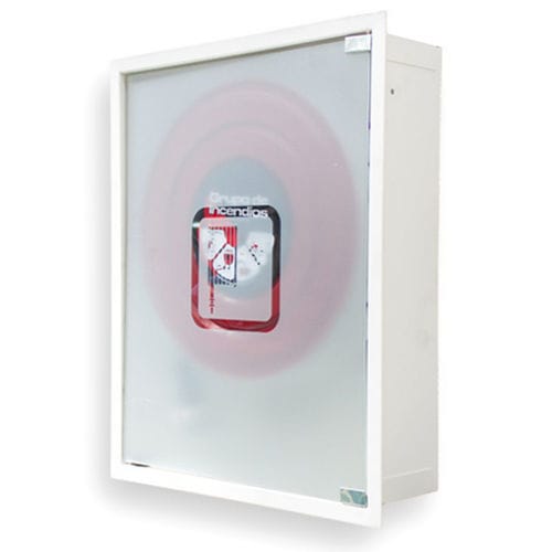 Armadio per rubinetto anti-incendio armato - IBIGLASS MARK - Nuevas líneas de extincion - di sicurezza / a parete / con porte vetrate