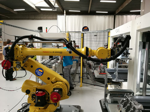 Macchina per prova di fughe - DAM Group - robotizzata / per motore / per l'industria automobilistica