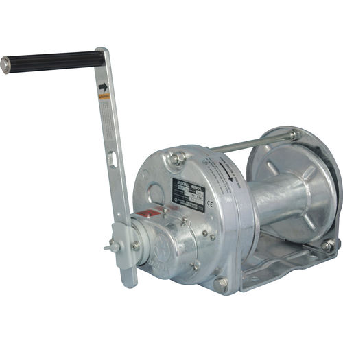 Argano manuale - GM-10-GS-SI - Maxpull - compatto / a ingranaggi / a tamburo