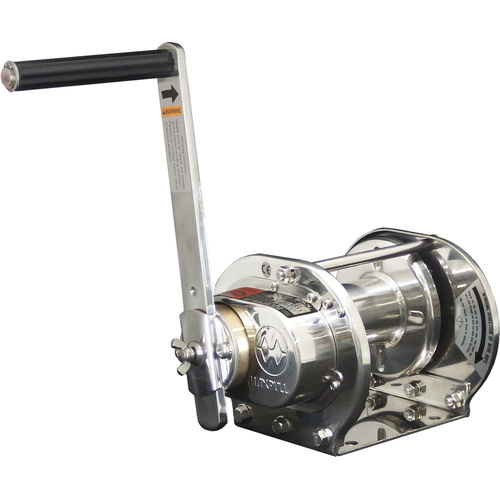 Argano manuale - SB-1-SI - Maxpull - compatto / a ingranaggi / a tamburo