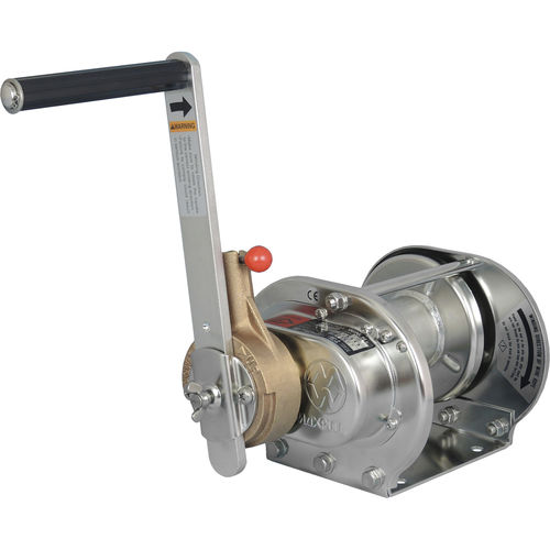 Argano manuale - ERSB-1-SI - Maxpull - a tamburo / compatto / a ingranaggi