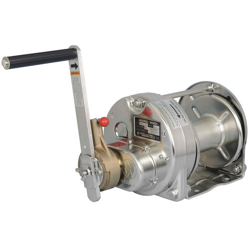 Argano manuale - ERSB-5-SI - Maxpull - a tamburo / compatto / a ingranaggi