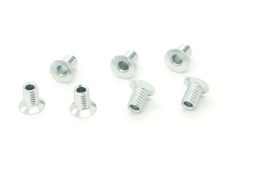 Rivetto cieco - SPEED-SCREW - Remaches Factory - a testa rotonda / in metallo / filettato