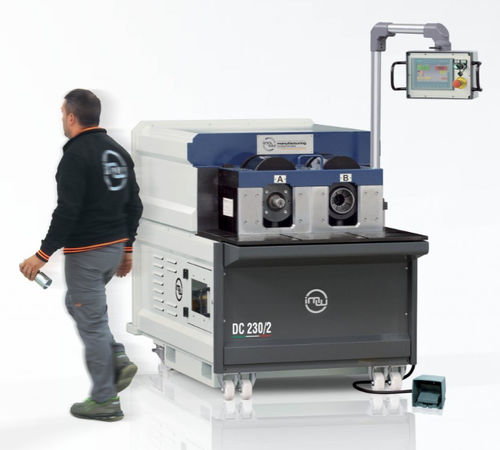 Formatrice orbitale - DC series  - Industrial Manufacturing Machines srl - a doppia testa / di estremità di tubi / per tubi