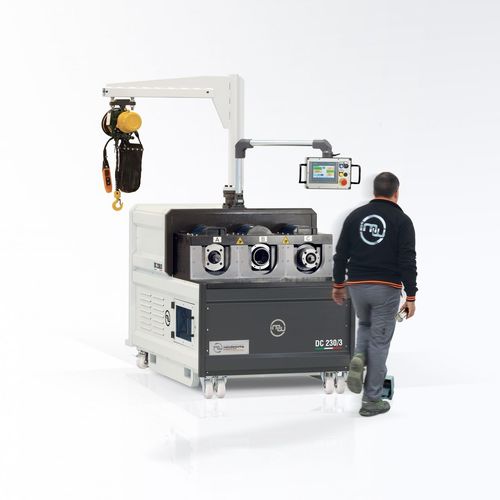Formatrice orbitale - DC series  - Industrial Manufacturing Machines srl - di estremità di tubi / per tubi / per manicotto