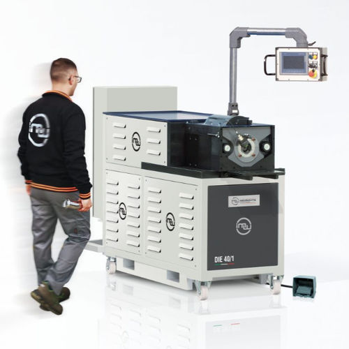 Formatrice per tubi - DIE 40/1 - Industrial Manufacturing Machines srl - per metallo / di estremità di tubi / di tubi