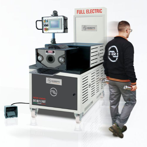 Formatrice di estremità di tubi - DIE 80/1 E ROT - Industrial Manufacturing Machines srl - per tubi / per metallo / per manicotto