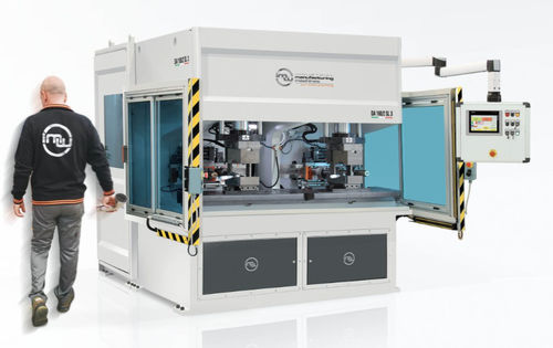Formatrice a due teste - DA series - Industrial Manufacturing Machines srl - di estremità di tubi / per tubi / per metallo