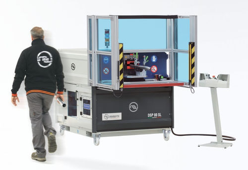Sbavatrice a spazzola - DSP 80 SL - Industrial Manufacturing Machines srl - per tubi / automatica / multistazione