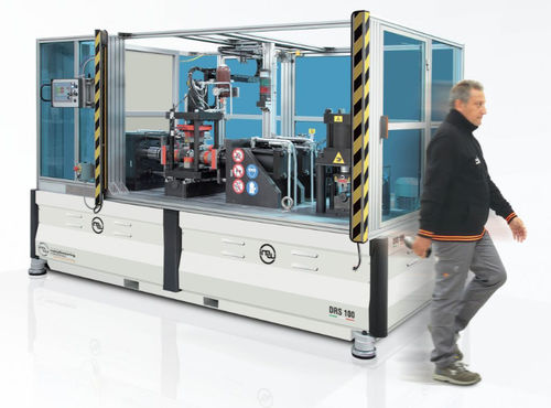 Macchina di marcatura laser - DRS 100 - Industrial Manufacturing Machines srl - da banco / pneumatica