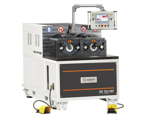 Formatrice a doppia testa - DIE series - Industrial Manufacturing Machines srl - di estremità di tubi / per tubi / per metallo