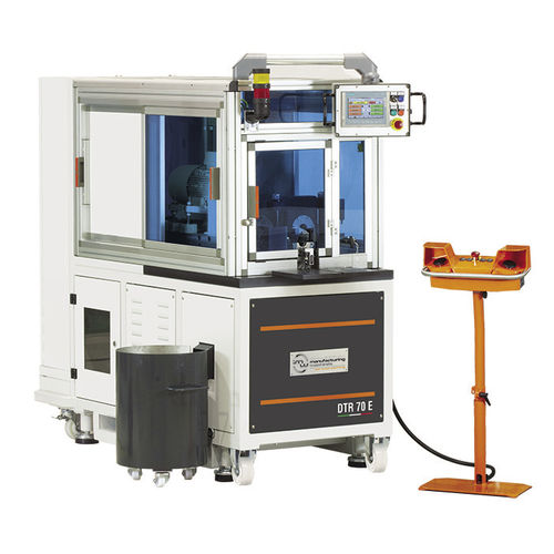Macchina da taglio e livellamento - TR 80 - Industrial Manufacturing Machines srl - a lama rotativa / a lama orizzontale / per acciaio inossidabile