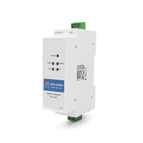 Convertitore su guida DIN - USR-DR301  - Jinan USR IOT Technology Limited - di comunicazione / Ethernet / RS-232