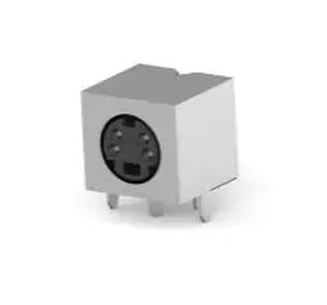 Connettore Mini DIN - 5749263-1 - TE CONNECTIVITY - audio/video / PCB / circolare