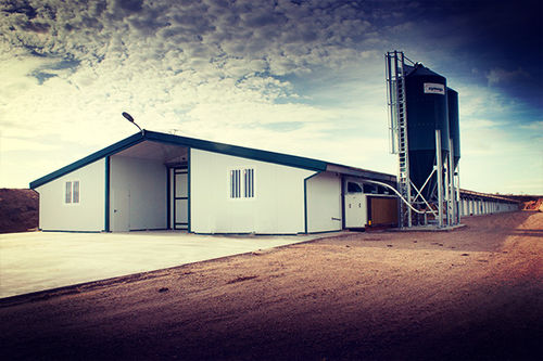 Silo a fondo conico - G01SG series - SYMAGA SILOS - per prodotti alimentari / di trasporto / per alimentatore