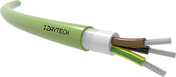 Cavo elettrico di alimentazione - IZAYTECH - in rame / per caricatori per veicoli elettrici / con isolamento XLPE