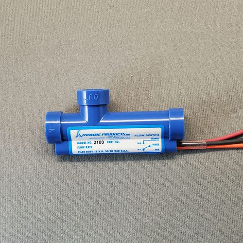 Flussostato a pistone - 2100  - Thomas Products LTD - per liquidi / per alte temperature / in plastica